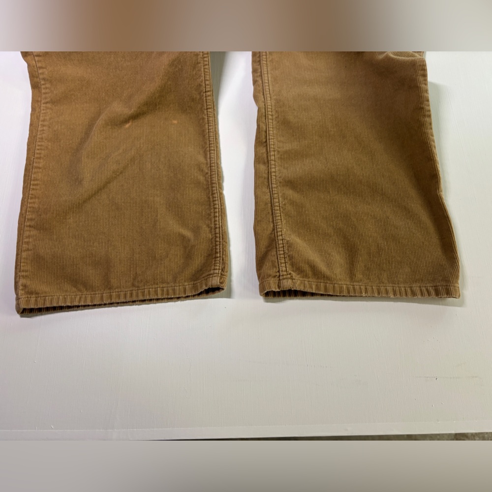 Arizona Men’s Corduroy Pants 36x30 Tan Brown Boot Cut Vintage Style - Picture 8 of 12